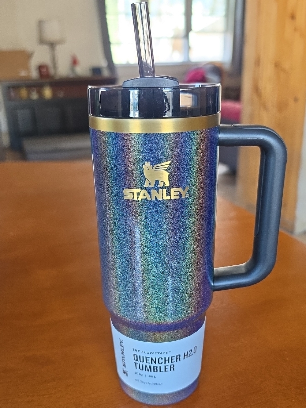 Stanley 30 oz Flowstate Quencher H2.0 Tumbler - Fairy Dust